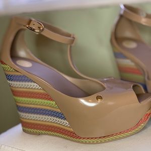 Beige Melissa shoes